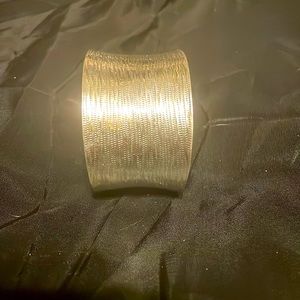 Sterling silver cuff bracelet
